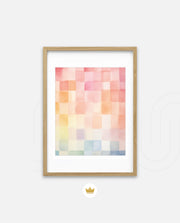 Pastel Soft Grid