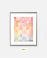 Pastel Soft Grid