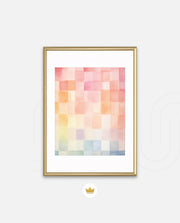 Pastel Soft Grid
