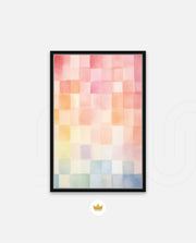 Pastel Soft Grid