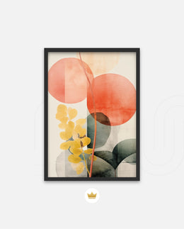 Abstract Botanical Disc