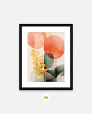 Abstract Botanical Disc