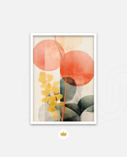 Abstract Botanical Disc
