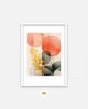 Abstract Botanical Disc