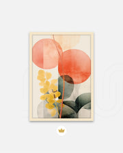Abstract Botanical Disc