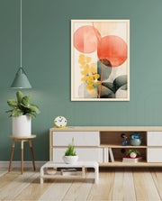 Abstract Botanical Disc