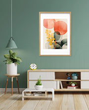 Abstract Botanical Disc