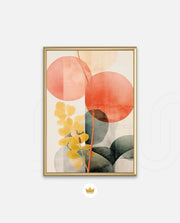 Abstract Botanical Disc