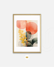 Abstract Botanical Disc