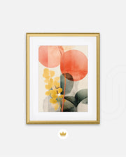 Abstract Botanical Disc