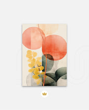 Abstract Botanical Disc