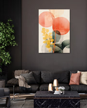 Abstract Botanical Disc