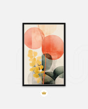 Abstract Botanical Disc