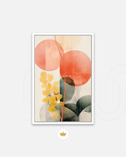 Abstract Botanical Disc
