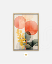 Abstract Botanical Disc