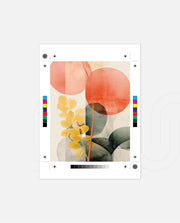 Abstract Botanical Disc