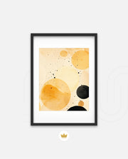 Golden Ink Circles