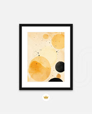 Golden Ink Circles