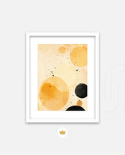 Golden Ink Circles