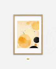 Golden Ink Circles