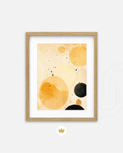 Golden Ink Circles