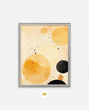 Golden Ink Circles
