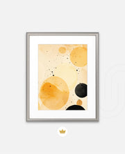 Golden Ink Circles