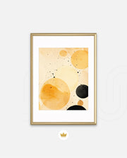 Golden Ink Circles