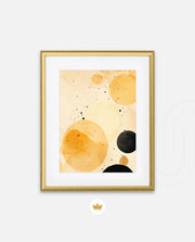 Golden Ink Circles