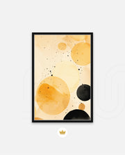Golden Ink Circles