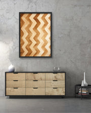 Earthy Chevron Waves