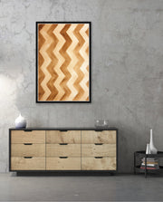 Earthy Chevron Waves