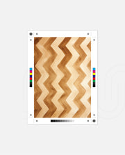 Earthy Chevron Waves