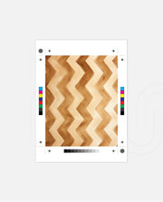 Earthy Chevron Waves