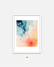 Watercolor Sunburst