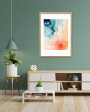 Watercolor Sunburst