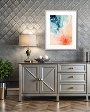 Watercolor Sunburst