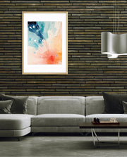 Watercolor Sunburst