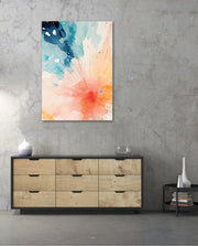 Watercolor Sunburst