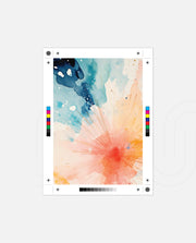 Watercolor Sunburst
