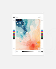 Watercolor Sunburst
