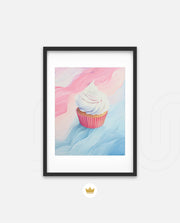 Pastel Cupcake Swirl