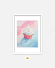 Pastel Cupcake Swirl
