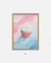 Pastel Cupcake Swirl