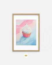Pastel Cupcake Swirl