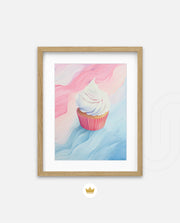 Pastel Cupcake Swirl