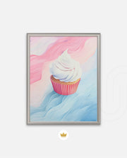 Pastel Cupcake Swirl