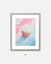 Pastel Cupcake Swirl