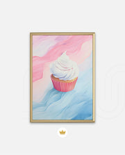 Pastel Cupcake Swirl