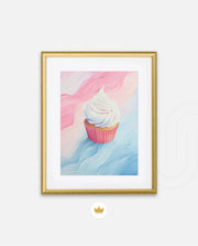 Pastel Cupcake Swirl
